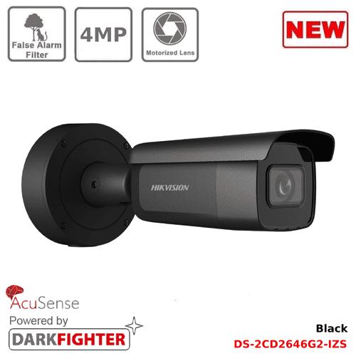 4MP DS-2CD2646G2-IZS Acusense Motorised Varifocal Bullet IP Camera(Offer)