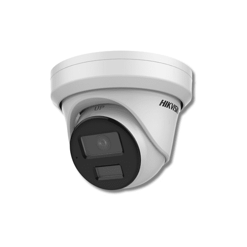 4MP Hikvision DS-2CD3346G2-ISU(2.8mm), AcuSense IP Turret Eyeball Camera, IR 40M, IP67