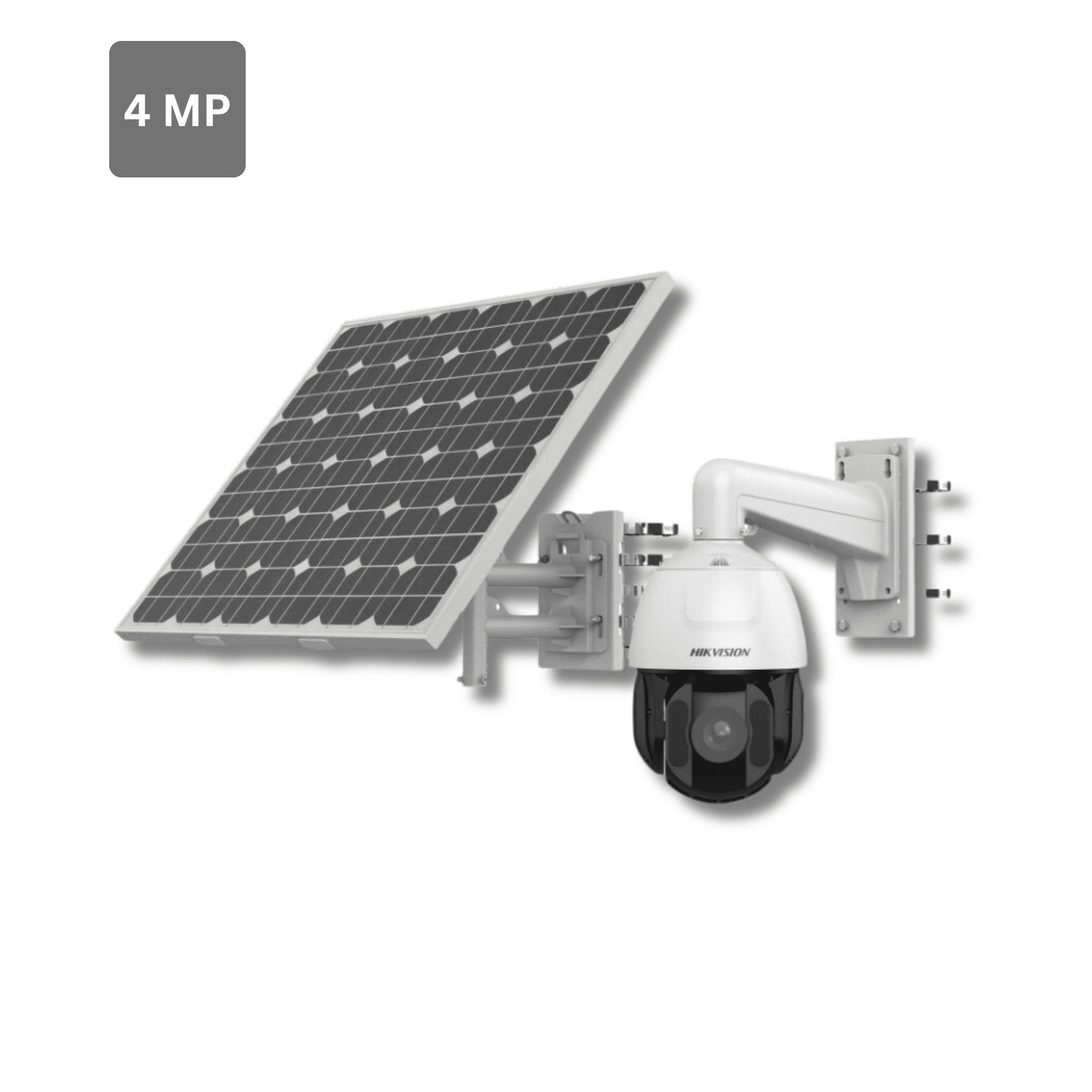 Ptz Camera Kit 4MP Hikvision DS-2DE5425IWG-K/4G 25X Pro Solar-powered Security PTZ ...