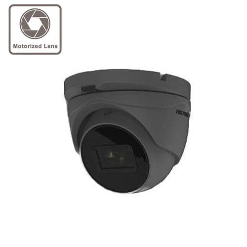5MP DS-2CE56H0T-IT3ZE/Grey Motorised PoC Turret 2.8 - 12mm