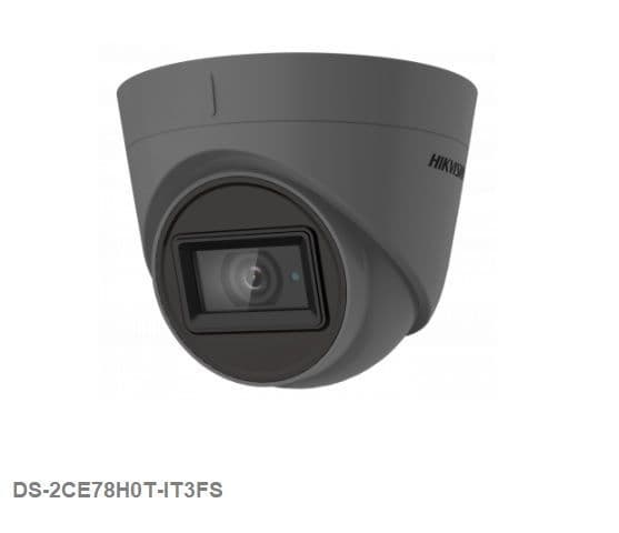 Caméra De Surveillance Hikvision DS-2CE78H8T-IT3 5MP - HD-TVI, Infrarouge 60m, Fixe 2,8mm