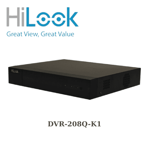 5MP Lite DVR-208Q-K1 8 Channel DVR Hikvision HiLook 4-in-1 Hybrid DVR ...