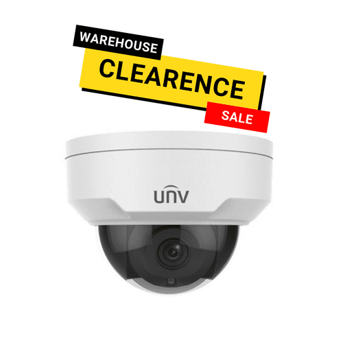 5MP UNV IPC325ER3-DUVPF28(2.8mm) Starlight Fixed Lens Dome IP Camera (Offer)