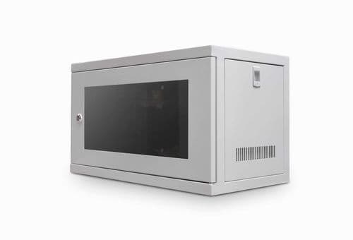 6U 450mm 19" Data Rack Wall Cabinet - GREY CAB-W6U-EL450G