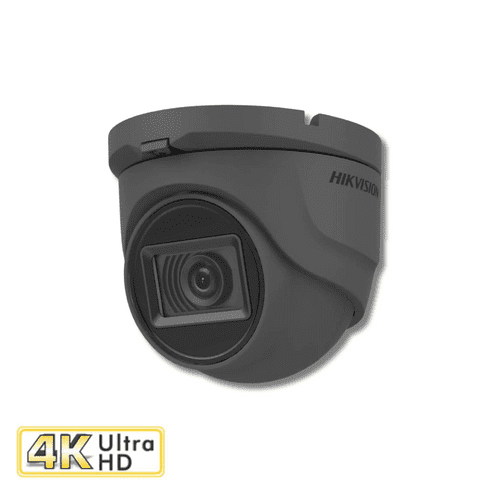 8MP DS-2CE76U1T-ITMF Hikvision Dome Grey