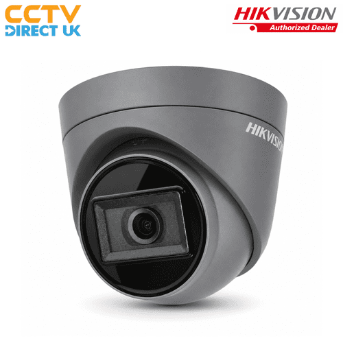 8MP DS-2CE78U1T-IT3F Grey Hikvision HD-TVI Turret Camera