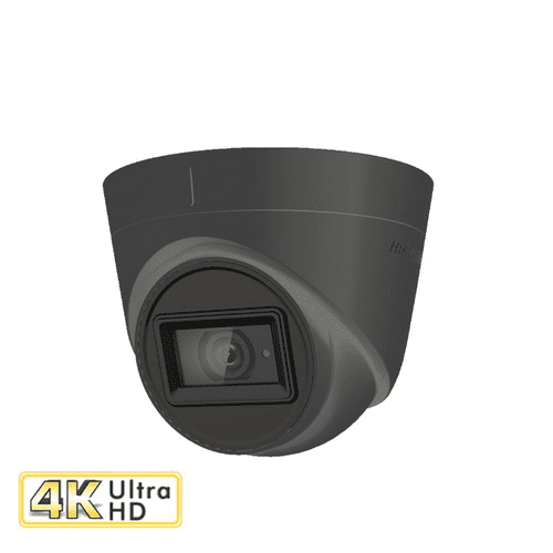 8MP DS-2CE78U1T-IT3F Grey Hikvision HD-TVI Turret Camera
