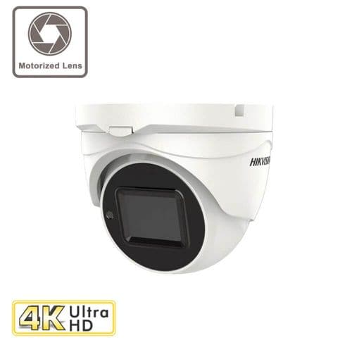 8MP Hikvision DS-2CE79U1T-IT3ZF Motorised Zoom Turret Camera with 60M IR Hikvision