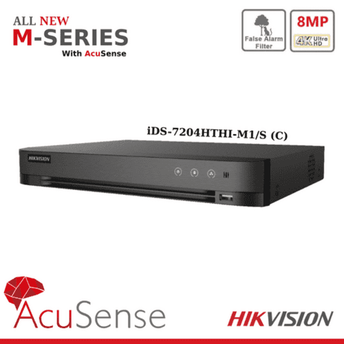 8MP IDS-7204HTHI-M1/S(C) Hikvision 4 channel TVI Turbo 5.0 DVR AOC