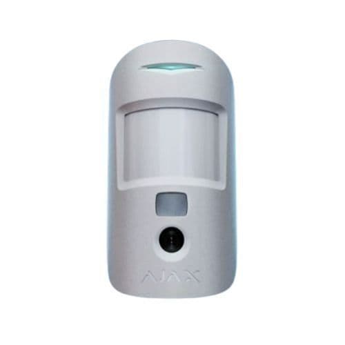 Ajax 22935.23.WH1 MotionCam Wireless Motion Detector with Camera, 12m, White