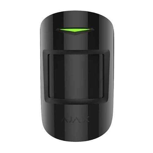 Ajax 22949.06.BL1 CombiProtect Wireless Combined Motion and Glass Break Detector, Black - (Offer)