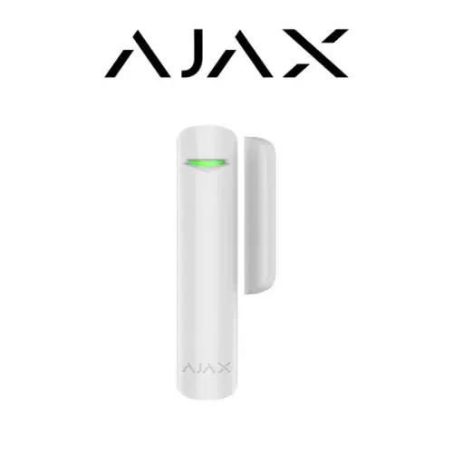 Ajax 22978.21.WH1 DoorProtect+ (White) with Advanced Intrusion Detection Features