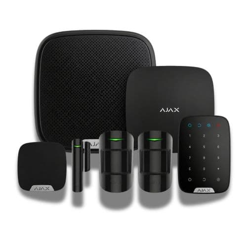 Ajax 23336.45.BL1 Wireless Smart Home Security Alarm Kit Black - (Offer)
