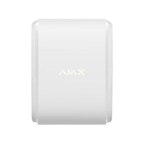 Ajax 26097.81.WH1 DualCurtain Outdoor Wireless Bidirectional PIR Motion Detector, White