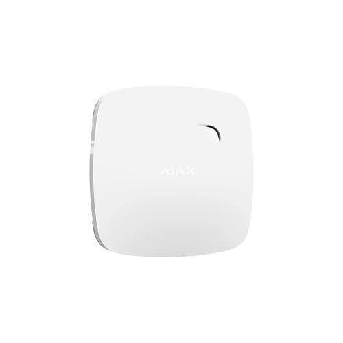 Ajax 38107.16.WH1 FireProtect Plus Smoke Detector and Temperature Sensor, White