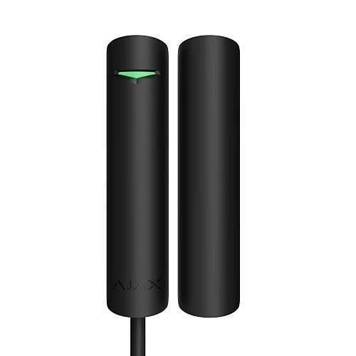 Ajax 44394.21.BL1 Fibra DoorProtect Plus Opening Detector with Shock and Tilt Sensor, Black