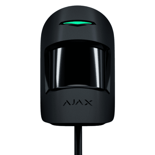 Ajax 44407.02.BL1 Fibra MotionProtect+ Wired Motion Sensor, Black