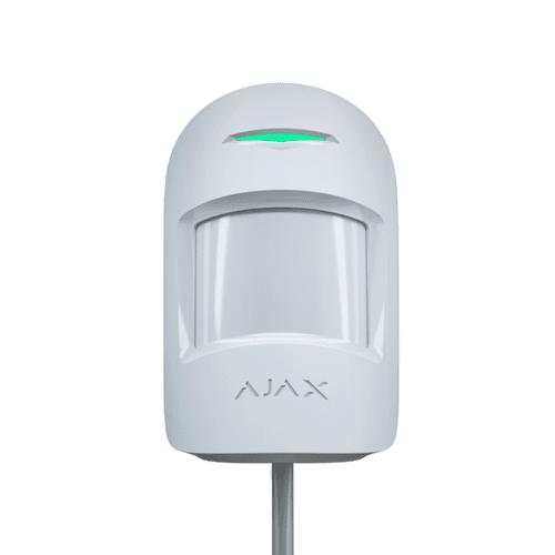 Ajax 44408.02.WH1 Fibra MotionProtect+ Wired Motion Sensor, White