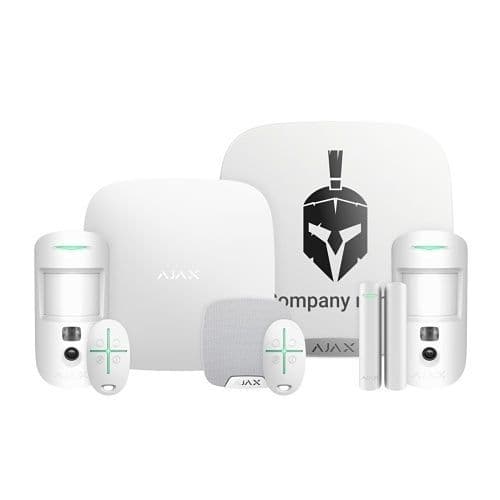 Ajax 90775.248.WH1 Kit 3 Wireless Camera DD House, Keypad, White