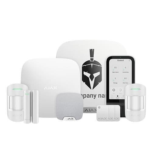 Ajax 90980.252.WH1 Kit 17 Superior Includes Hub2(2G), 2x MotionProtectS, DoorProtectS, KeyPad Touchs