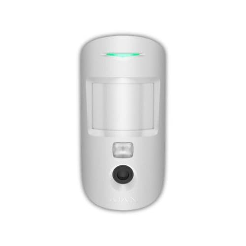 Ajax MotionCam U Jeweller White Wireless PIR Detector with Photo Verification | 132783.23.WH1