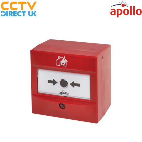 Apollo PP5088 Series 65 Conventional Manual Call Point, Indoor Use, EN 54-11 Certified, Red