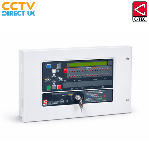 C-TEC XFP502-CA 2 Loop 32 Zone Addressable Fire Alarm Control Panel