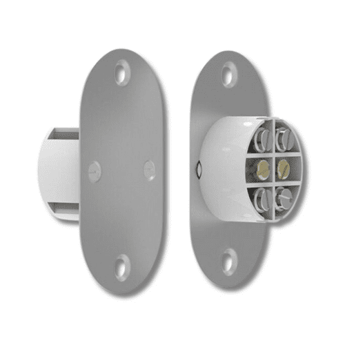 CQR FC509MT2 Quick Fit Magnetic Flush Door Contact, 6 Terminal, Operating Gap 25mm, Grade 1, 2 Reed
