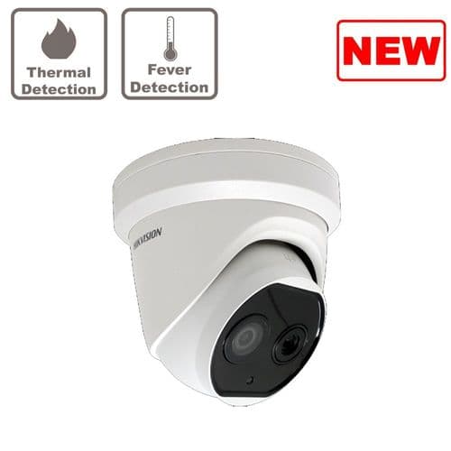 DS-2TD1217B-6/PA Hikvision thermographic turret body temperature measurement camera 6.2mm