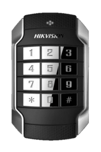 DS-K1104MK Hikvision External Vandal Resistant Card Reader with keypad