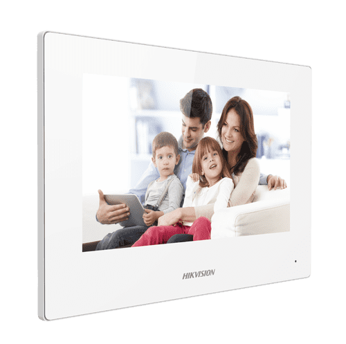 DS-KH6320-WTE1-W WHITE IP Video Intercom Pro Indoor Station with 7-Inch Touch Screen Hikvision