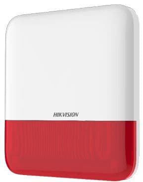 DS-PS1-E-WE/RED AX PRO Series Wireless Outdoor Sounder