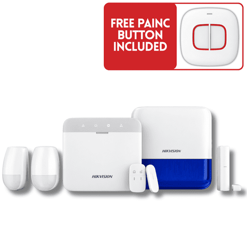 DS-PWA64-KIT1-WE - AXPRO-L-BUNDLE1 - 2x PIR 2x Key Fobs 1x Door Contact 1x External Siren(Offer)