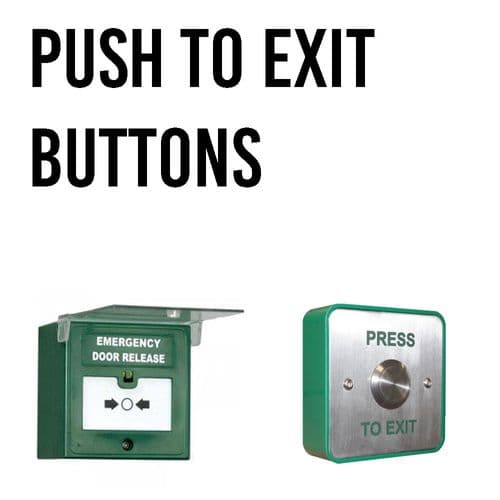 Gate Button Emergency Door entry systems | Buy Online | CCTV Direct Online