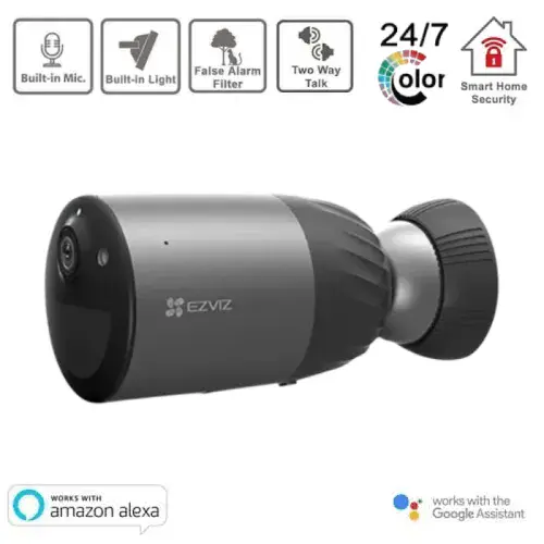 EZVIZ BC1C 4MP HD Stand-alone Long-life Battery Powered Wi-Fi Camera