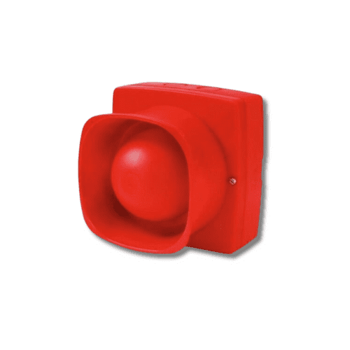 Fike 302-0004 Twinflex Hi-Point Sounder, Red