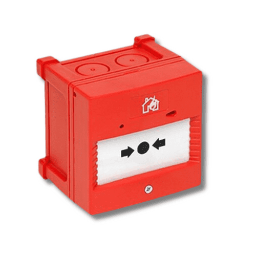 Fike 402-0007 Twinflex Manual Call Point, Weatherproof, Red