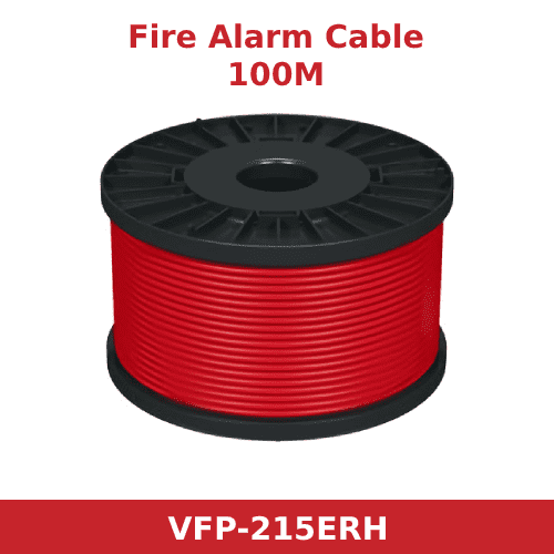 Fire Alarm Cable Ventcroft VFP-215ERH 100m 1.5mm Red Cable for Fire Alarm