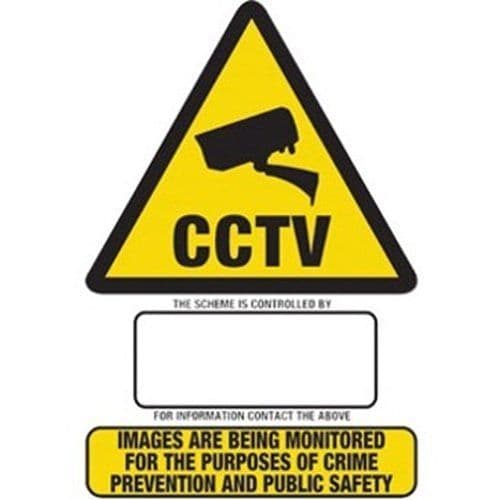 Haydon CCTV Warning Sign ( A4/A5/A5 Sticker)