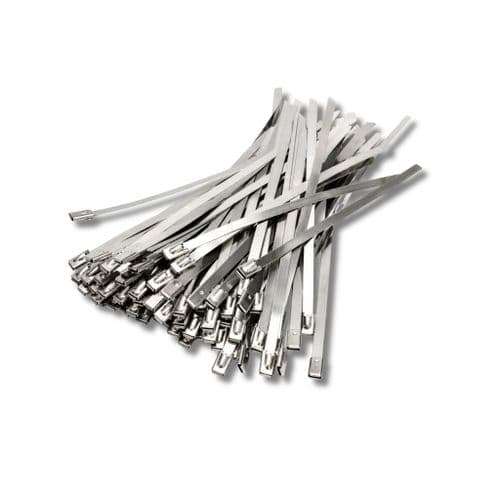 Haydon HAY-SS300 Stainless Steel Cable Ties 300mm x 4.6mm  Pack of 100 Heavy Duty Self-Locking Ties