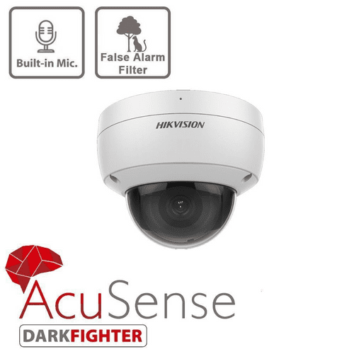 Hikvision 4MP DS-2CD2146G2-ISU AcuSense Fixed Dome Network Camera