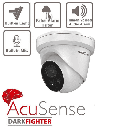 Hikvision 4MP DS-2CD2346G2-ISU/SL AcuSense Camera