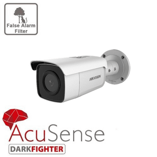 Hikvision 4MP DS-2CD2T46G2-4I AcuSense 80M IR Bullet Network Camera