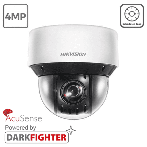 Hikvision 4MP DS-2DE4A425IWG-E Pro Series 4-Inch IR Network Speed Dome, 25X DarkFighter
