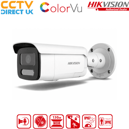 Hikvision 4MP Smart Hybrid Light ColorVu Bullet Camera – DS-2CD2T47G2H-LISU/SL(Offer)(4mm)