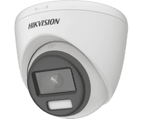 Hikvision 8MP 4K DS-2CE72UF3T-E ColorVu POC Fixed Turret Camera 40M With Light - TVI - White
