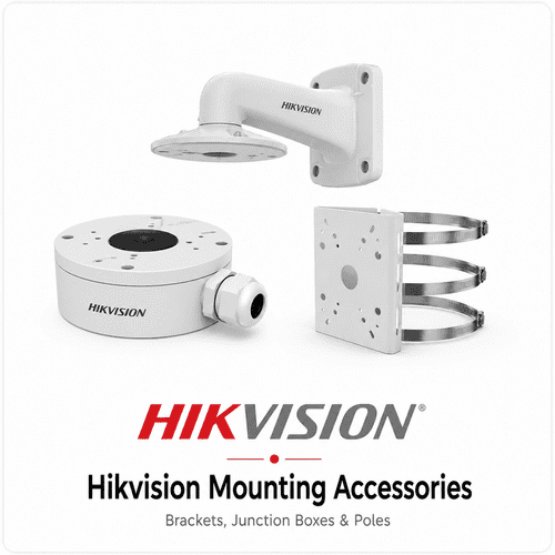 Hikvision Brackets, Rings & Poles