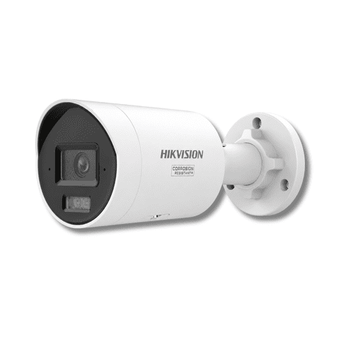 Hikvision DS-2CD2047G3-LI2UY 4MP 2.8mm ColorVu Smart Hybrid Light Bullet Camera - White(Sale)