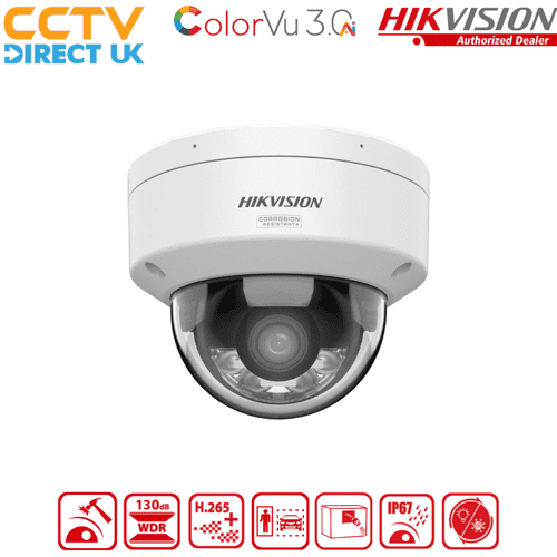Hikvision DS-2CD2147G3-LIS2UY 4MP Hybrid Light IP Camera – 24/7 Colour Night Vision & Built-in Mic