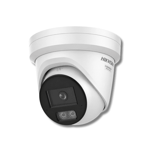 Hikvision DS-2CD23126G3-I2UY 12MP AcuSense Turret IP Camera with Dual Microphone White
